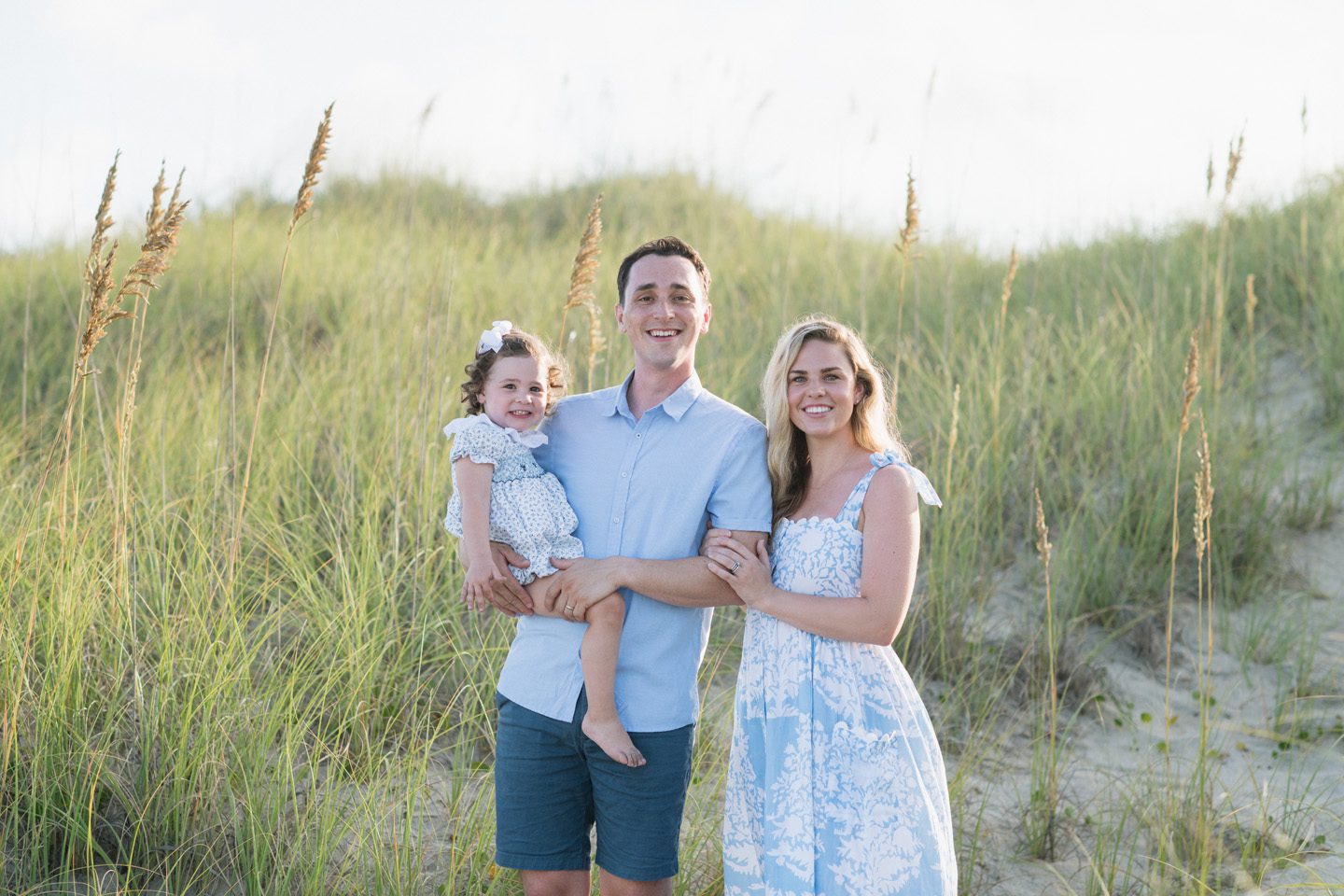 An Outer Banks family portrait session in Nags Head