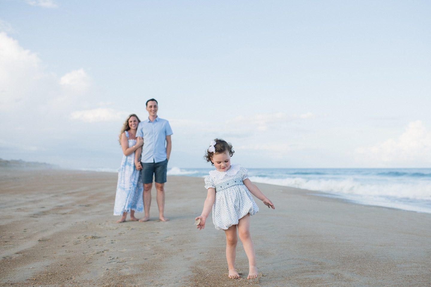 Nags Head portraits, fun family portrait sessions on the beach